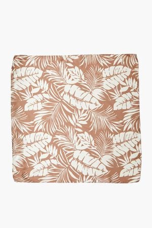 Tropical Leaf Print Headwrap