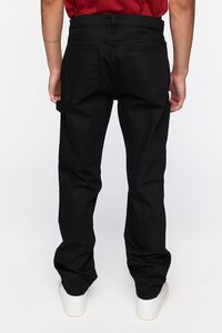 BLACK Denim Utility Pants, image 4