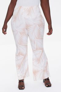 NUDE/WHITE Plus Size Patterned Jordyn Pants, image 2