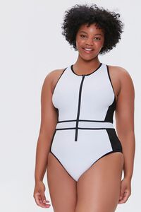 Plus Size One-Piece Swimsuit, image 1