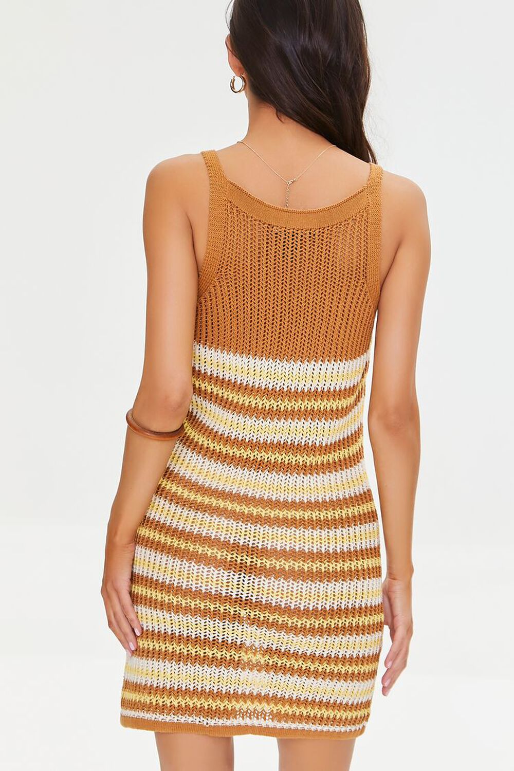 Striped Crochet Dress