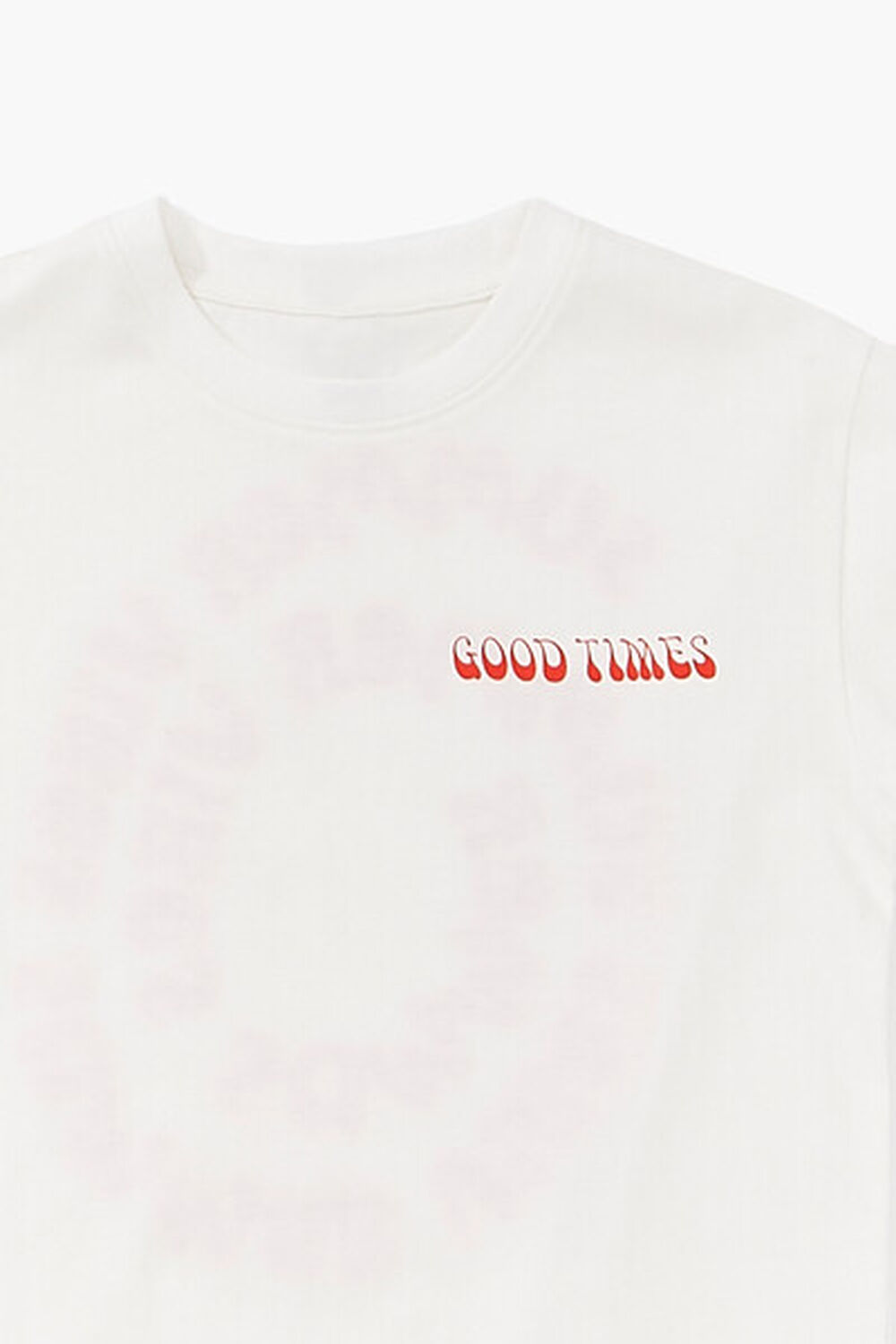 WHITE/RED Kids Good Times Graphic Tee (Girls + Boys), image 3