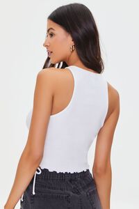 WHITE/MULTI Lucky Me Graphic Tank Top, image 3
