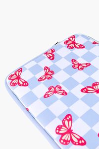 WHITE/MULTI Butterfly Checkered Tablet Case, image 3