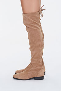 TAUPE Over-the-Knee Slouchy Boots, image 2