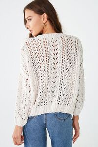 Open-Knit Chenille Sweater, image 3