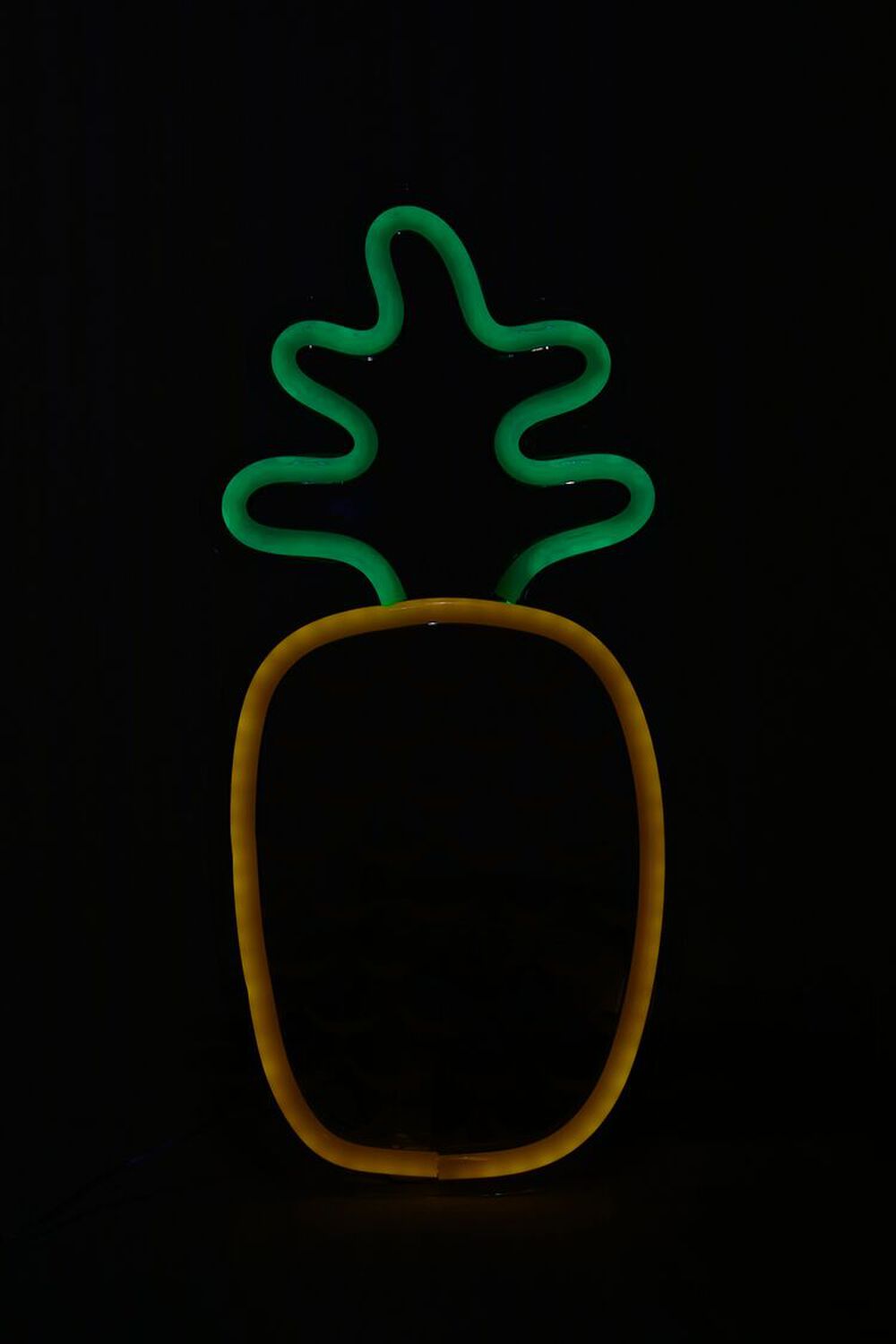 YELLOW Pineapple Hanging Neon Sign, image 1
