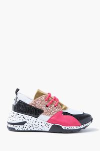 PINK/MULTI Colorblock Speckled Sneakers, image 1