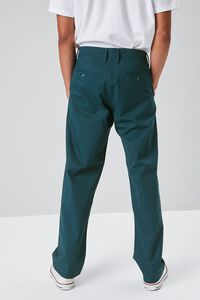DARK BLUE Pocket Slim-Fit Pants, image 4
