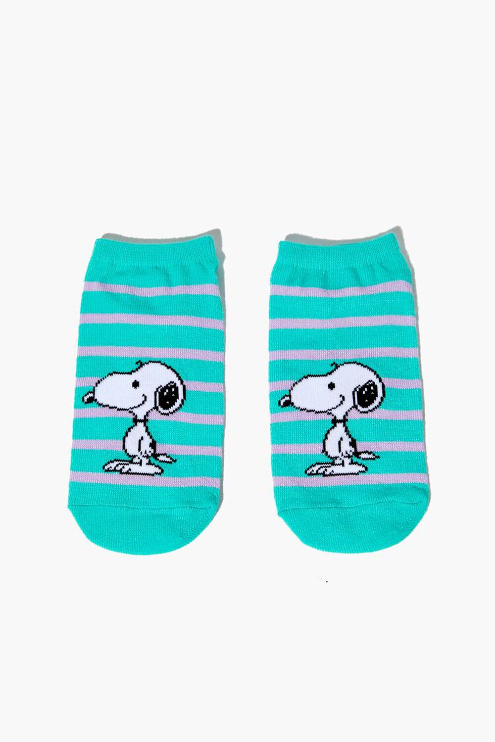 Kids Snoopy Ankle Sock Set - 3 Pack (Girls + Boys), image 3