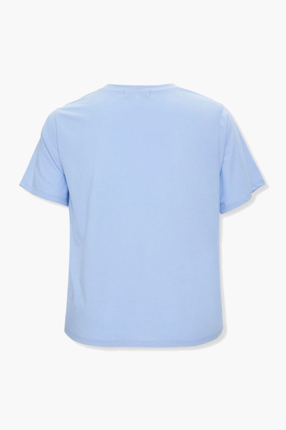LIGHT BLUE Plus Size Butterfly Graphic Tee, image 2