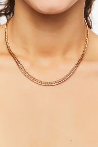 GOLD Foxtail Chain Necklace, image 1