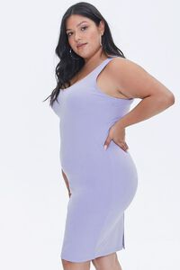 LILAC Plus Size Bodycon Mini Dress, image 2