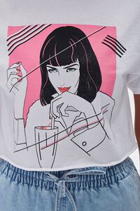 WHITE/MULTI Pulp Fiction Graphic Tee, image 5