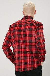 Classic Fit Plaid Flannel Shirt, image 3