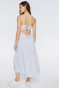 Striped Cutout Cami Midi Dress, image 3