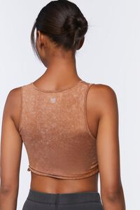 TOFFEE Active Seamless Ribbed Crop Top, image 3
