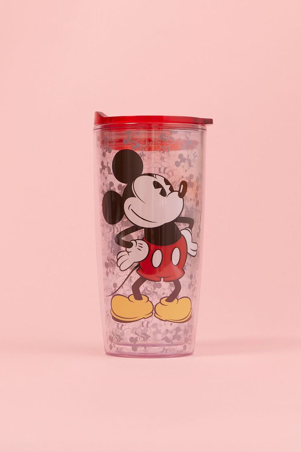 Forever 21 Women's Disney Mickey Mouse Drink Tumbler in Red | Holiday / Christmas Clothing + Accessories | F21