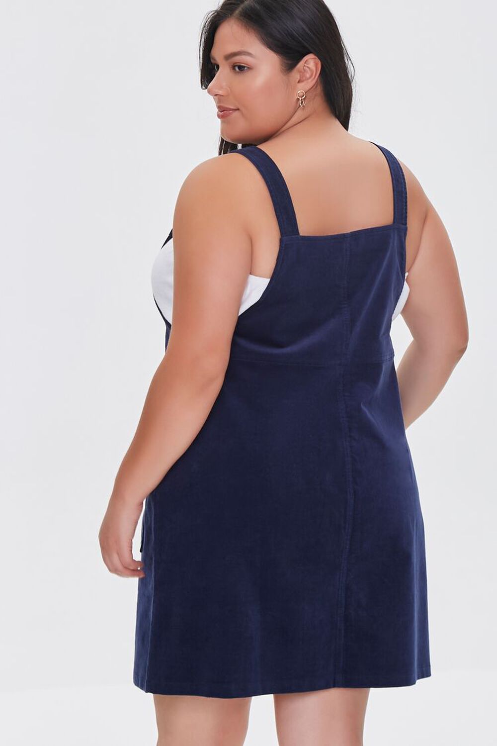 Plus Size Corduroy Overall Dress | ubicaciondepersonas.cdmx.gob.mx
