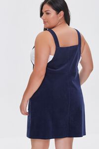 NAVY Plus Size Corduroy Overall Dress, image 3