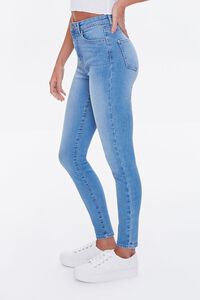 MEDIUM DENIM High-Waisted Skinny Jeans, image 3