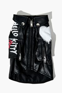 BLACK/MULTI Hello Kitty & Friends Moto Pet Jacket, image 1