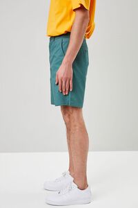 GREEN Pocket Vented-Hem Shorts, image 3