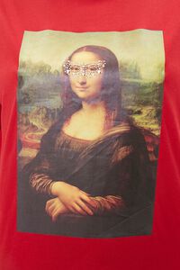 RED/MULTI Plus Size Mona Lisa Long-Sleeve Tee, image 5