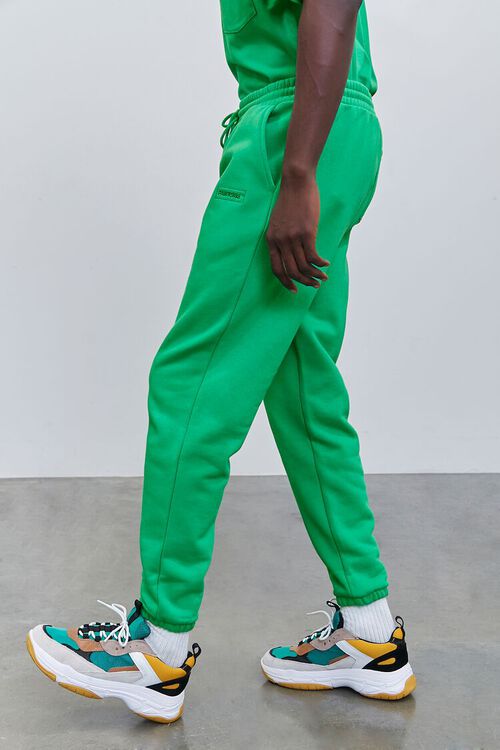 GREEN Embroidered Pantone Graphic Joggers, image 3
