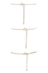 Layered Chain Bracelet Set, image 2