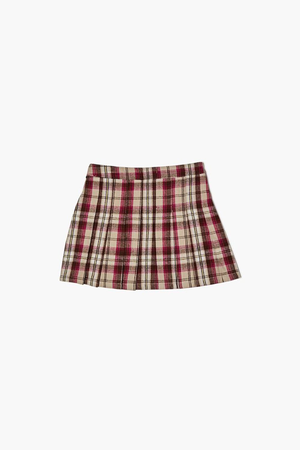 Girls Plaid A-Line Skirt (Kids)