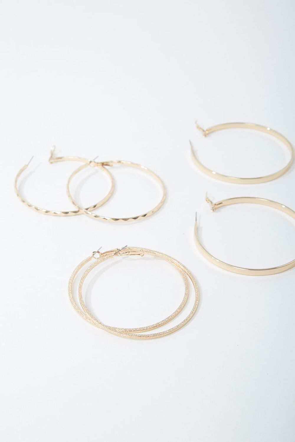 GOLD Assorted Hoop Earring Set, image 2