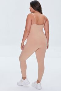 WALNUT Plus Size Fitted Cami Jumpsuit, image 3
