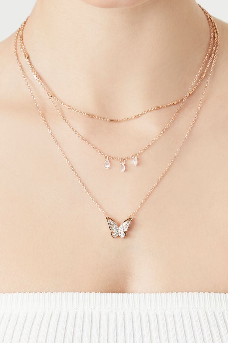 Flying High Butterfly Necklace - Gold | Fashion Nova, Jewelry | Fashion Nova