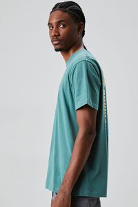 TEAL/MULTI Organically Grown Cotton Graphic Tee, image 2