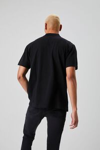 BLACK Short-Sleeve Polo Shirt, image 3