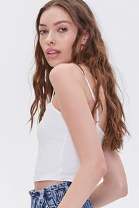 Straight-Neck Cropped Cami, image 2
