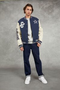 BLUE/MULTI Dallas Cowboys Varsity Letterman Jacket, image 5