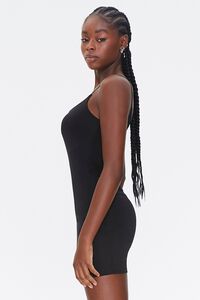 BLACK Scoop-Cut Cami Bodycon Dress, image 2