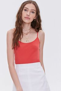 RED Basic Organically Grown Cotton Cami, image 1