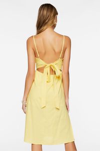 MIMOSA Linen-Blend Cami Midi Dress, image 3