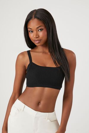 Forever 21 Women's Cutout Triangle Bralette in Rust Small