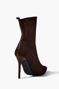 BROWN Pointed-Toe Stiletto Booties, image 3
