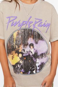 TAN/MULTI Purple Rain Graphic Tee, image 5