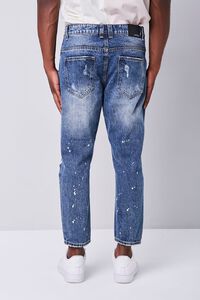 Paint Splatter Distressed Ankle Jeans, image 3