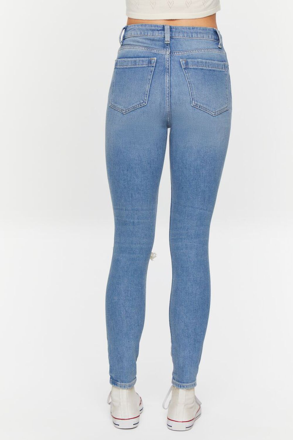 MEDIUM DENIM Hemp 10% Skinny Jeans, image 3