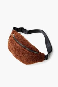 Faux Shearling Fanny Pack, image 1