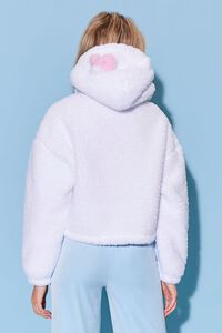 WHITE/MULTI Embroidered Hello Kitty Hoodie, image 3