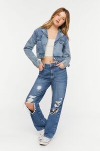 MEDIUM DENIM Recycled Cotton 90s-Fit Jeans, image 5