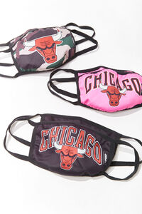 Chicago Bulls Face Mask Set- Assorted 2 Pack, image 1